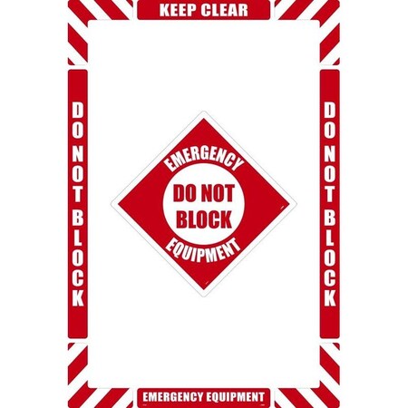 Nmc WALKON FLOOR MARKING KIT, WFKSM09 WFKSM09